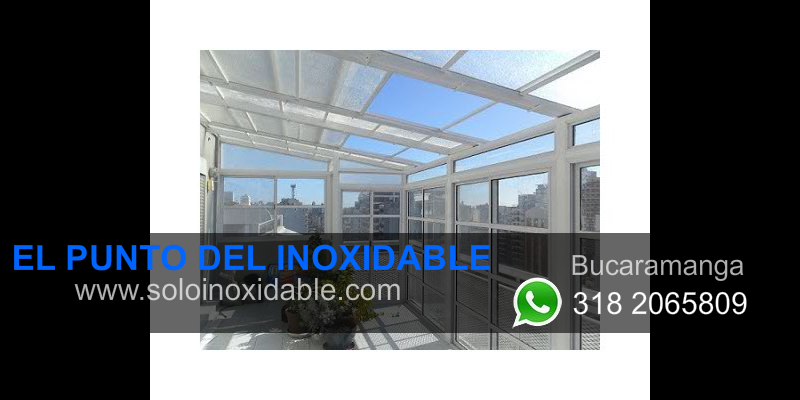 imagen de cerramientos de aluminio Arauca