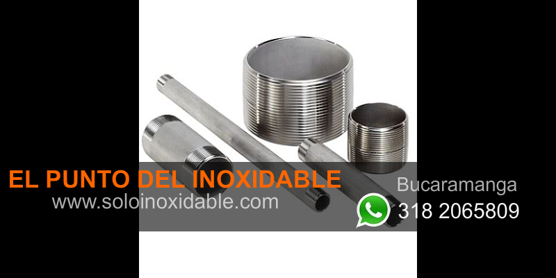 imagen de niples de acero inoxidable Arauca