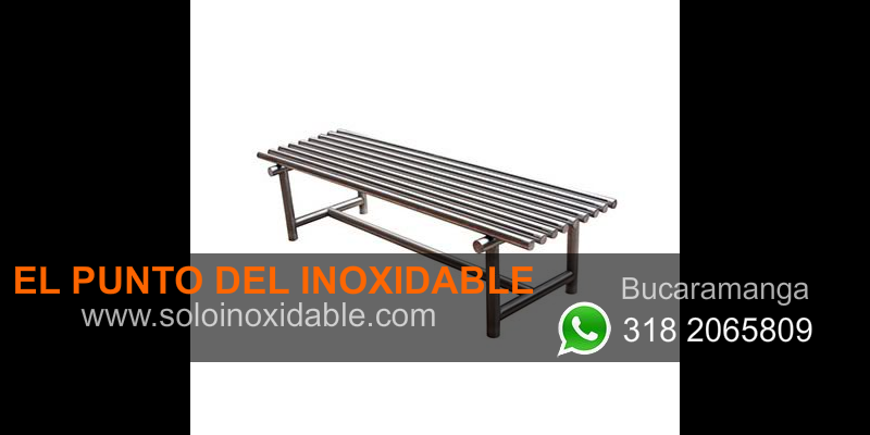 imagen de banca de acero inoxidable Arauca
