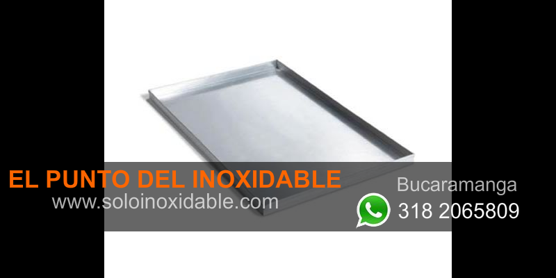 imagen de bandejas en acero inoxidable Arauca