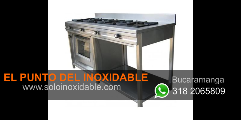 imagen de cocina industrial en acero inoxidable Barrancabermeja