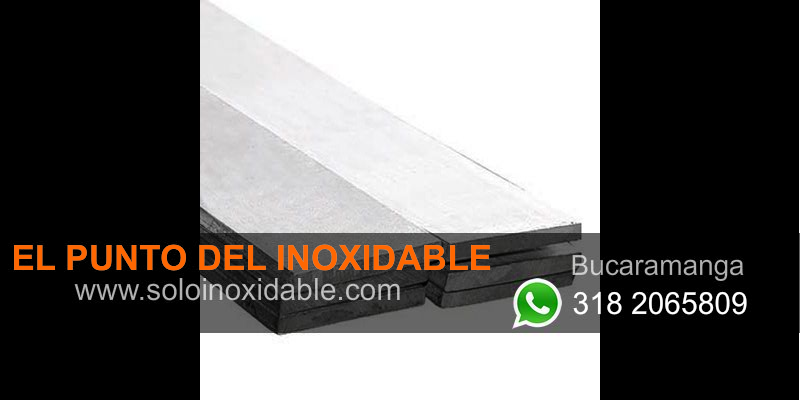 imagen de platinas de acero inoxidable bogota