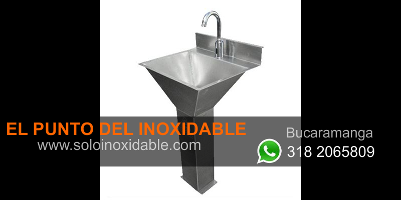 imagen de lavamanos quirurgicos de acero inoxidable valledupar
