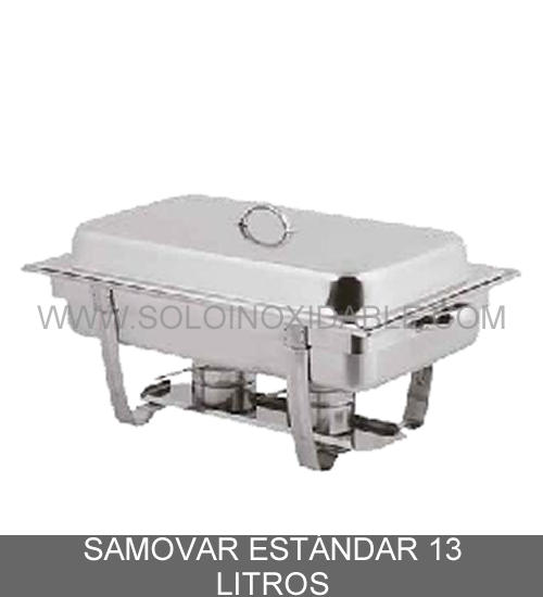 samovar estandar de 13 litros de acero inoxidable