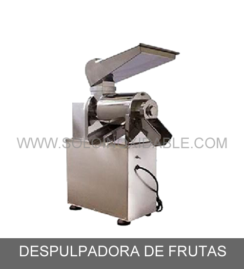 despulpadora de frutas de acero inoxidable