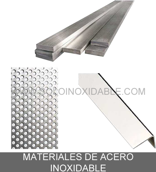 materiales de acero inoxidable