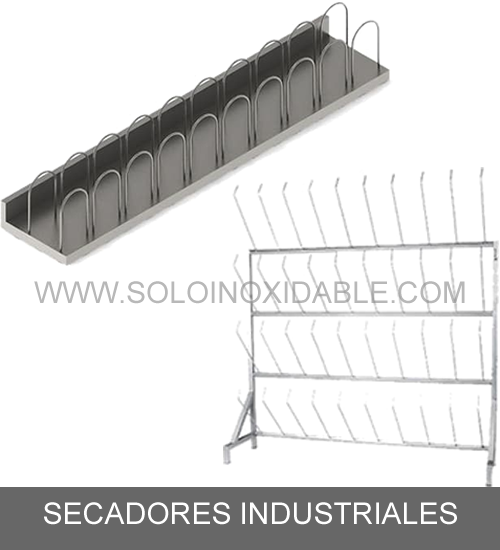 secadores industriales de acero inoxidable