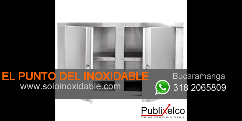 imagen gabinete de acero inoxidable