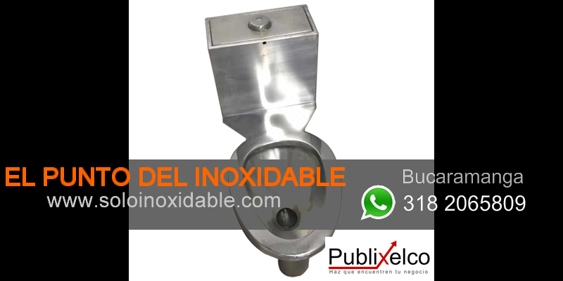 imagen retrete de acero inoxidable