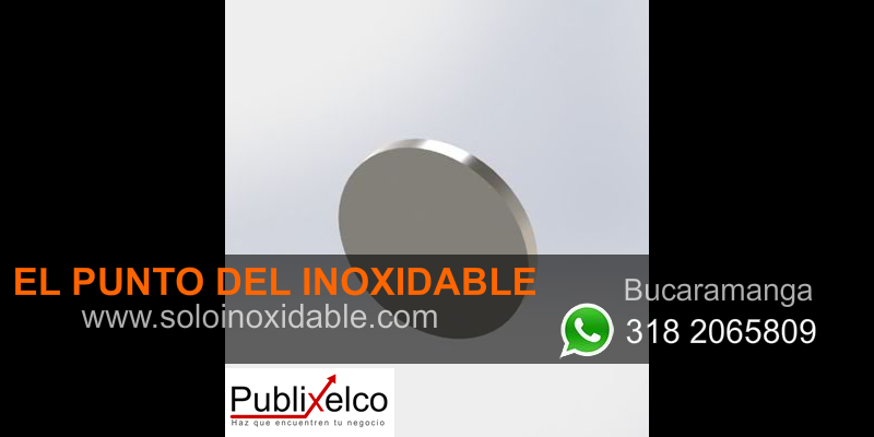 imagen de tapon ciego inoxidable cortados con laser